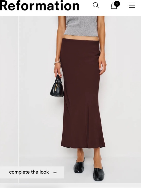 Reformation Dresses & Skirts - Reformation Layla Skirt Brown - Size 0